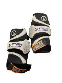 Used STX Lacrosse Arm Guards Black Small