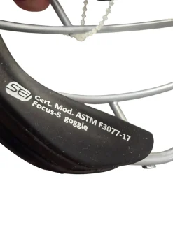 Used STX LAX GOGGLES Lacrosse Facial Protect None Senior