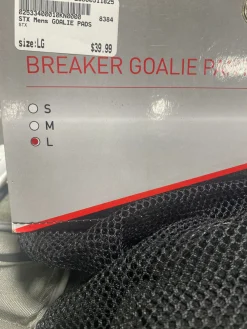Used STX Mens LAX Protective Set LG