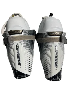Used STX PADS Lacrosse Arm Pads/Guards White SM