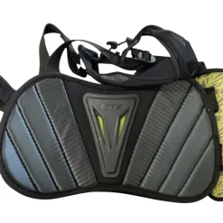 Used STX RIB PADS Lacrosse Rib Pads Black Junior