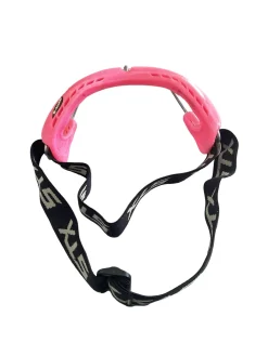 Used STX ROOKIE-S GOGGLES Lacrosse Facial Protect Pink MD