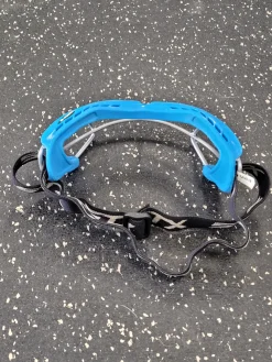 Used STX ROOKIE-S Lacrosse Facial Protect Royal Blue Youth