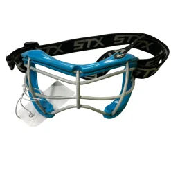 Used STX 2SEE -S Lacrosse Facial Protect Royal Blue Youth