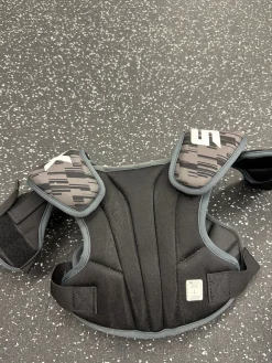 Used STX STALLIION 75 Lacrosse Shoulder Pads Black XS