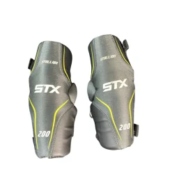 Used STX STALLION 200 ARM PADS Lacrosse Arm Pads/Guards Black SM