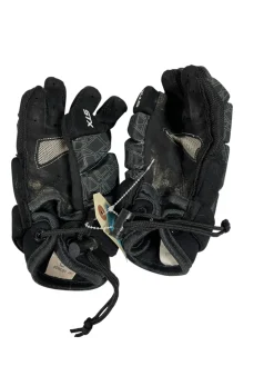 Used STX STALLION 75 Lacrosse Gloves Mens Black SM