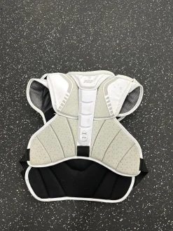 Used STX STALLION 900 Lacrosse Shoulder Pads White LG