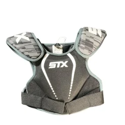 Used STX STALLION 75 Lacrosse Shoulder Pads Black XS