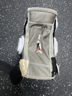 Used STX STALLION 500 Lacrosse Arm Pads/Guards White MD