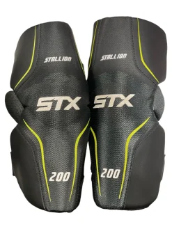 Used STX STALLION 200 Lacrosse Arm Pads/Guards Grey MD