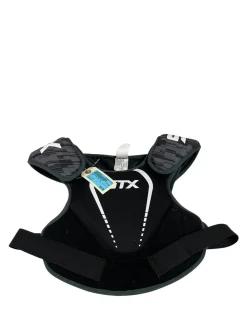 Used STX STALLION 75 Lacrosse Shoulder Pads Black LG