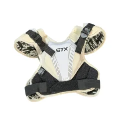 Used STX STALLION 400 Lacrosse Shoulder Pads White SM