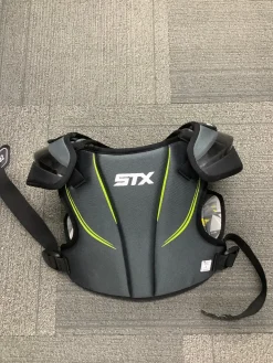 Used STX STALLION 200 Lacrosse Shoulder Pads Black M/L