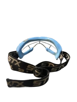 Used STX STX YOUTH GOGGLES Lacrosse Facial Protect Carolina Blue SM