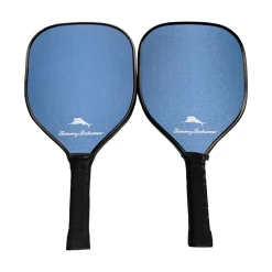 Used TOMMY BAHAMA Pickleball Racquet Royal Blue