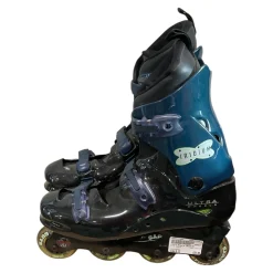 Used Ultra Wheels IRIDIUM Senior Rec Fitness Skates Black Senior 13