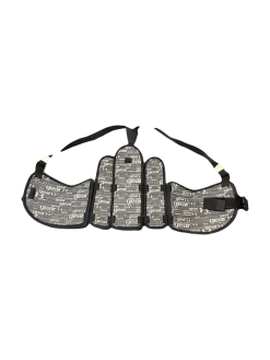 Used Under Armour RIB PADS Lacrosse Rib Pads White Senior
