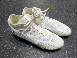 Used Under Armour SPOTLIGHT LAX Cleats Mens White Senior 11.5