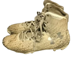 Used Under Armour UA Highlight 2 MC Knit Men's Football Cleats Grey Senior 9.5