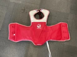 Used Vision KOTOX Martial Arts Chest Guard White/Red/Navy MD