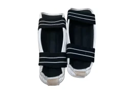USED Vision Martial Arts Shin Pads White SM