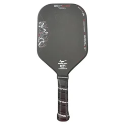 Used WARPING POINT NIGHT BLADE Pickleball Racquet Black