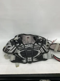 Used Warrior ADRENALINE 6.0 Lacrosse Shoulder Pads Grey SM