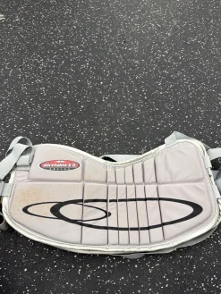 Used Warrior ADRENALINE Lacrosse Rib Pads Grey LG