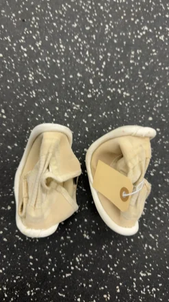 Used Warrior ELBOW PAD Lacrosse Arm Pads/Guards White LG