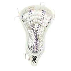 Used Warrior EVO 5 STRUNG HEAD Mens Lacrosse Head White