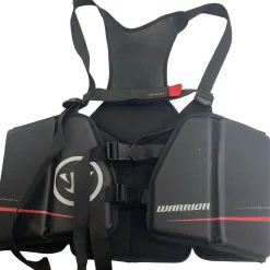 Used Warrior FAT BOY RIB PADS Lacrosse Rib Pads Black LG