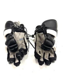 Used Warrior HYPNO IV Lacrosse Gloves Junior Black 12"