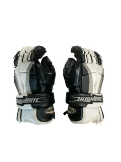 Used Warrior HYPNO Lacrosse Gloves Mens Black MD