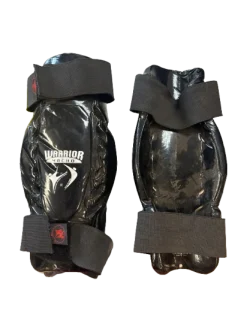 Used Warrior Martial Arts Shin Pads Black XL
