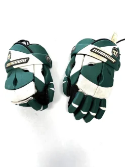 Used Warrior VECTOR Lacrosse Gloves Mens Green 13