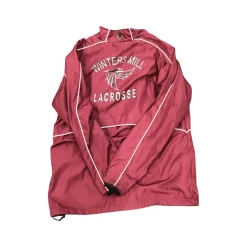Used Warrior WINTERS MILL LAX WINDBREAKER Lacrosse Top A Maroon XL