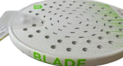 Used Wilson BLADE UL GRUUV V2 Adult Squash Racquet White 4 1/4