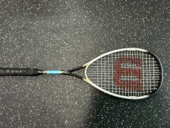 Used Wilson STING Adult Squash Racquet Black Unknown