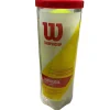 Used Wilson TENNIS BALLS 3 CAN 3-ball Tennis Canister