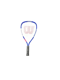 Used Wilson TITANIUM Adult Racquetball Racquet Royal Blue Junior