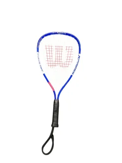 Used Wilson TITANIUM Adult Racquetball Racquet Royal Blue Junior