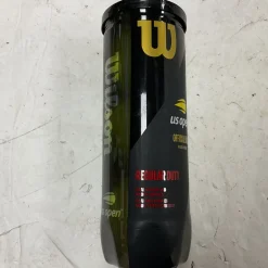 Used Wilson US OPEN OFFICIAL BALL 3-ball Tennis Canister
