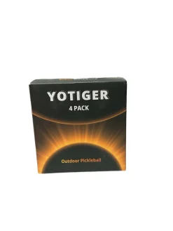 Used YOTIGER 4 PACK Pickleball Balls