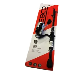 Used Zebco 33 TELESCOPIC Rod and Reel Combo