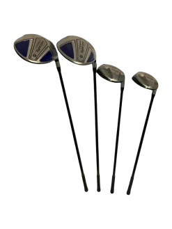 Used Adams Golf TIGHT LIES Mens Package Set RH Royal Blue 10 Piece