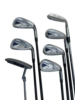 Used Adams Golf TIGHT LIES Mens Package Set RH Silver 11 Piece