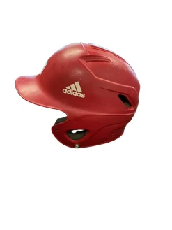 Used Adidas ADIDAS BASEBALL HELMET Batting Helmet No Mask Red SM