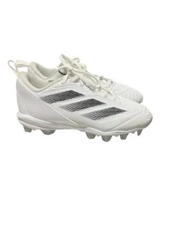 Used Adidas ADIZERO INSTINCT CLEATS BB/SB Cleats White Junior 04.5