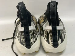 Used Adidas Adult FB Cleats Black And White Senior 15